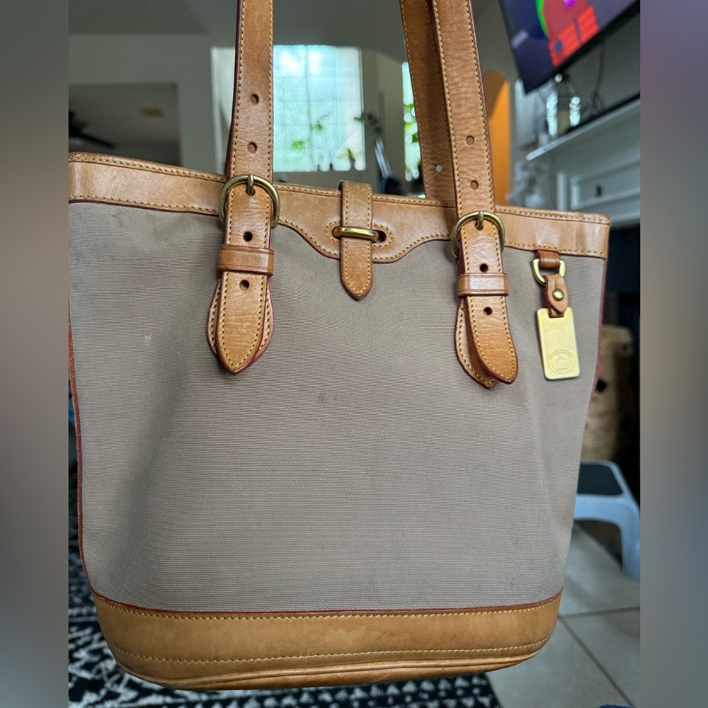 Dooney and Bourke Cabroilet Bucket Tote